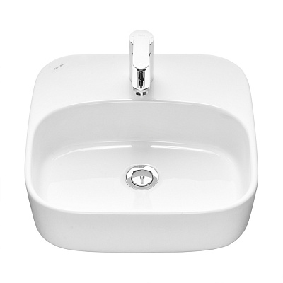 Накладной умывальник Одри Soft 1WH501709 42х42 см
