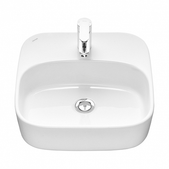 Раковина накладная 42 Одри Soft Aquaton 1WH501709 с полочкой