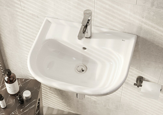 Раковина подвесная Roca Access 500x410, 1 отверстие ZRU9307608