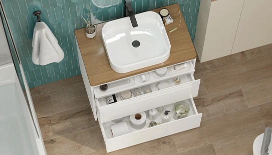 Столешница Klaufs 80 без отверстий, Invisible Line, шатанэ