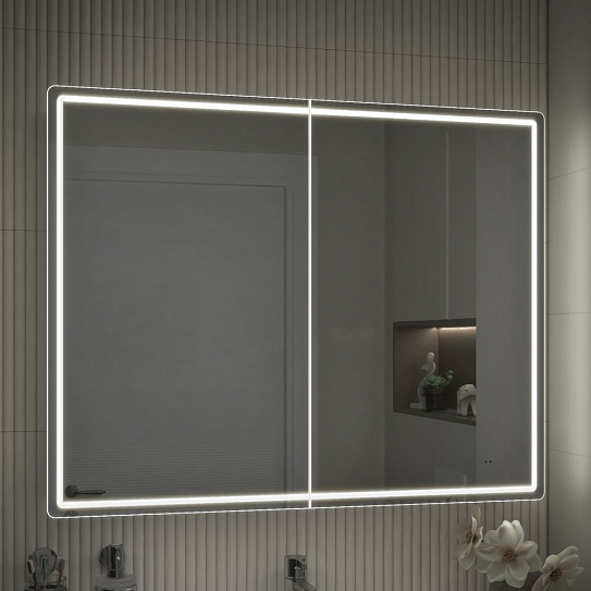 Шкаф зеркальный навесной Vigo Geometry Classic 1000