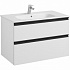 Тумба под раковину Roca Domi 80 белый глянец 2 ящика A857459806