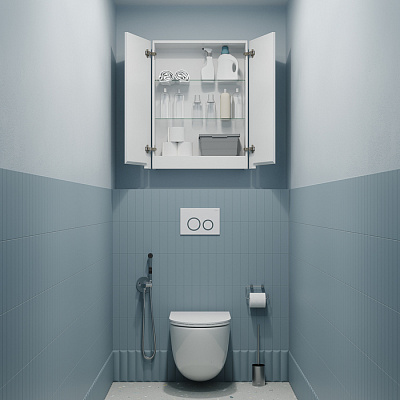 Шкаф подвесной, 60 см, белый IDDIS Edifice EDI60W0i97