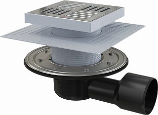 Сливной трап AlcaPlast APV3444 150 x 150/50/75