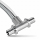 Тройник для отопления латунь Kan-therm Push 14х2 / 14х2 мм с трубкой 9013.14
