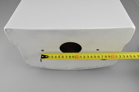 Бачок для унитаза Sanita Luxe Classic (без арматуры, с крышкой) CSCSLFT01 (м/о расстояние 15,5см, нижний подвод)