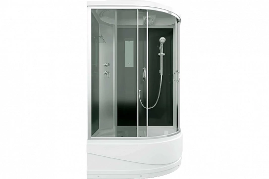 Душевая кабина 120x80x215 Erlit с высоким поддоном, с сиденьем ER3512TPL-C2-RUS