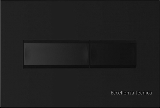 Инсталляция Eccellenza tecnica с кнопкой чёрная мат.прямоугольная 152.4.501.8088+152.7.321.088