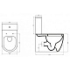 Унитаза приставной BelBagno Marino P-trap BB105CPR