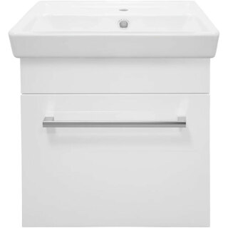 Тумба подвесная AQUATON Поль, белый без раковины (под рак.125664) 1A263701PF010