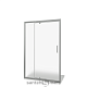 Душевое ограждение Good Door Orion WTW-PD-120-G-CH