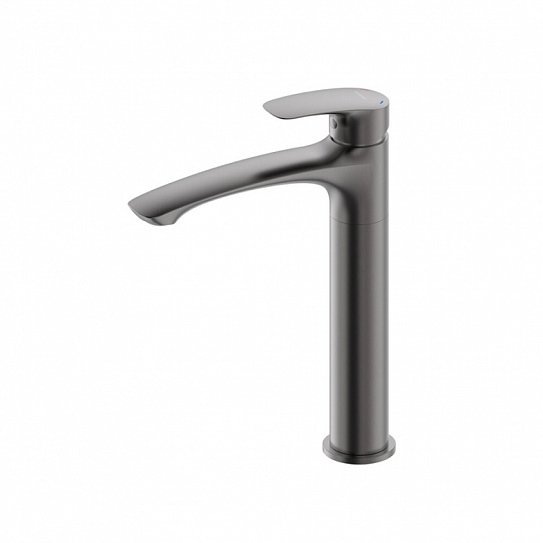 Смеситель для настольного умывальника Milardo Rora, графит, RORGM01M01