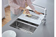Мойка кухонная Grohe K700U 80-S 76/45 1.5,чаша слева 31575SD0