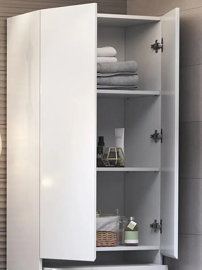 Шкаф над стиральной машинкой Vigo Wing 64 shnr.WIN.64.2D белый