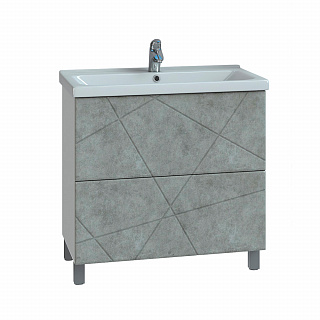 Тумба напольная Vigo Geometry 800-0-2 (под ум Como) 025 бетон