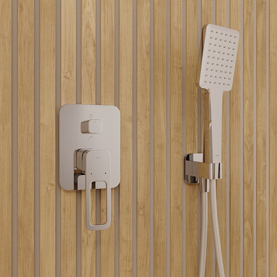 Душевая система скрытого монтажа с тропическим душем Iddis Slide SLISB02i67