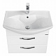Тумба с раковиной Акватон Ария 65 М белая 1A123301AA010