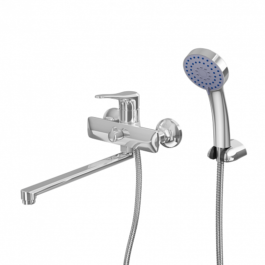 Смеситель для ванны с длинным поворотным изливом RUSH Jawa JA0735-51