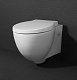 Сиденье быстросъемное дюропласт soft close металлическое крепление  Belbagno SABRINA  BB122SC