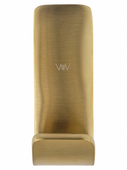 Крючок для ванной Wonzon & Woghand lotte, брашированное золото ww-8315-bg