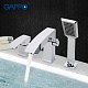 Gappo G1107 Смеситель д/ванны врезной на 3 отверствия,хром,Ф35