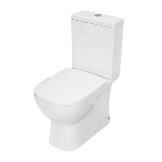 Унитаз-компакт Sanita Luxe Quadro Slim DM (тонкое сиденье дюропласт, микролифт) QDRSLCC01151022