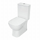 Унитаз-компакт Sanita Luxe Quadro Slim DM (тонкое сиденье дюропласт, микролифт) QDRSLCC01151022