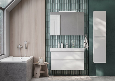 Раковина мебельная Roca Oleta накладная 1 отверстие, 1000х390 3274C600Y