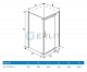 Душевой угол ERLIT ER 10109H-C1