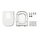 Унитаз-компакт Sanita Luxe Quadro Slim DM (тонкое сиденье дюропласт, микролифт) QDRSLCC01151022