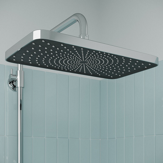Душевая система с тропическим душем Iddis Parker PARSB3Fi06