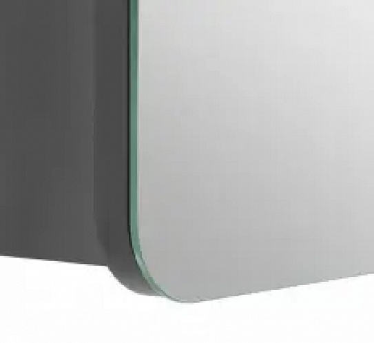 Зеркальный шкаф AQUATON Ар-Деко 85 серый кобальт 1A280602DD8D0