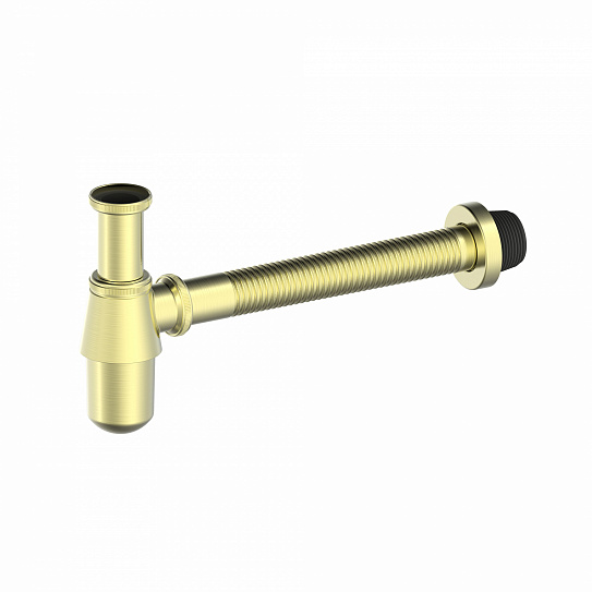 Сифон для раковины Wonzon & Woghand, брашированное золото ww-88ss102-bg