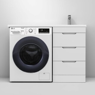 Тумба напольная под стиральную машину MIRSANT Сохо/Soho Quadro 50 (рак Флай-2 110)