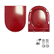 Унитаз-компакт Sanita Luxe Best Color Red (сиденье дюропласт, микролифт) BSTSLCC07110522
