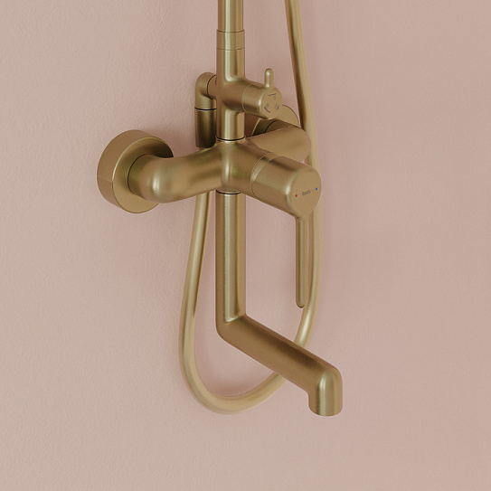 Душевая система с тропическим душем Iddis Aiger AIGMG3Fi06