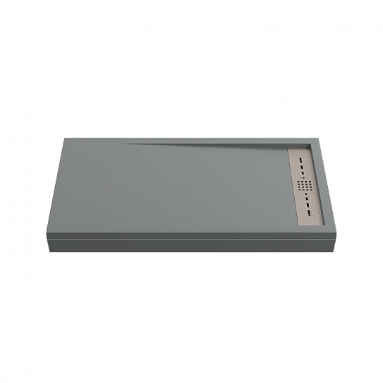 Поддон из литьевого мрамора Good Door Stella ГРАФИТ 1400x900