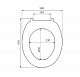 Сиденье для унитаза Iddis ID 01 061.1 синее
