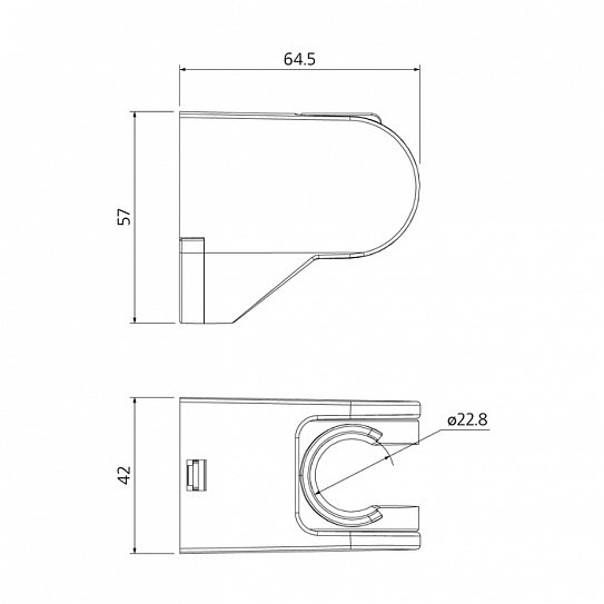 Держатель для лейки 426924 Shower Holder 360CP00M53