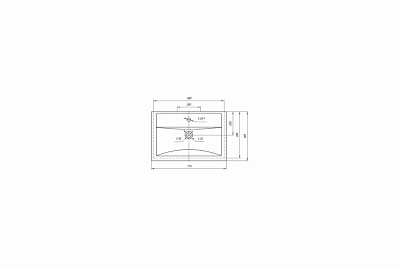 Умывальник мебельный ФОСТЕР-70 Onika 4620008197746