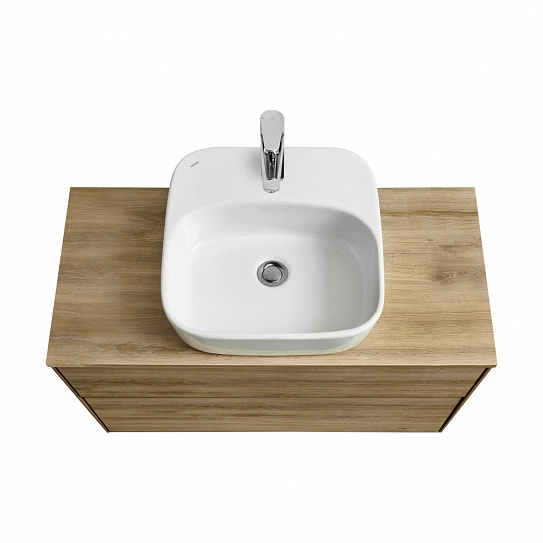 Тумба под раковину Aquaton Либерти 100 дуб эльвезия 1A279601LYC70 (под рак. Элина 100)