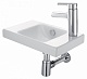 J.D.Odeon Up раковина 40х25 E4799G-00 смеситель справа