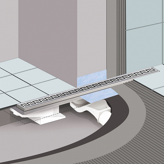 Водоотводящий желоб Berges B1 Antik 500 092023