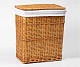 Плетеная корзина для белья с крышкой WasserKRAFT Ammer WB-370-L