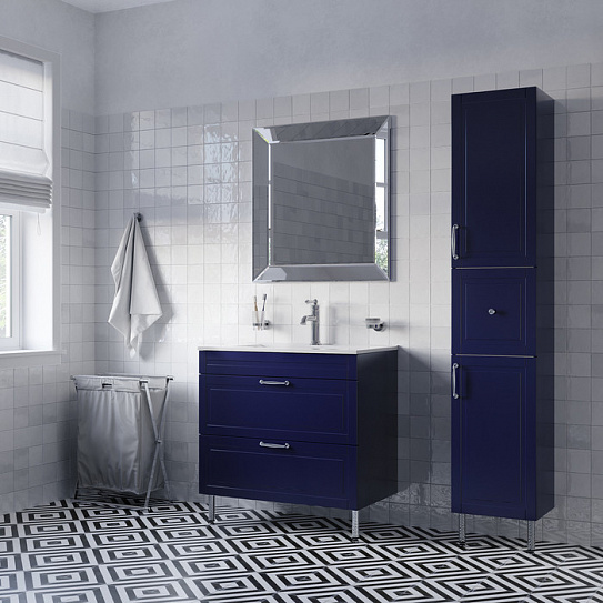 Тумба с умывальником Iddis Oxford OXF80N0i95K