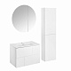 Тумба с раковиной Roca Luna 80 2 ящика ZRU9307765, белый