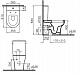 Унитаз-компакт Vitra Zentrum 9012B003-7201 (сиденье стандарт)