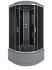 Душевая кабина угловая 100х100х215 ERLIT ER3510TP-C2-RUS_GRAY четверть круга высокий поддон