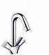 Смеситель для раковины Hansgrohe Logic хром 71222000 двуручный