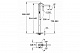 Смеситель для ванны Grohe EUROCUBE 23672001 пол, р.душ6,6 1-рыч.,квдр,35600